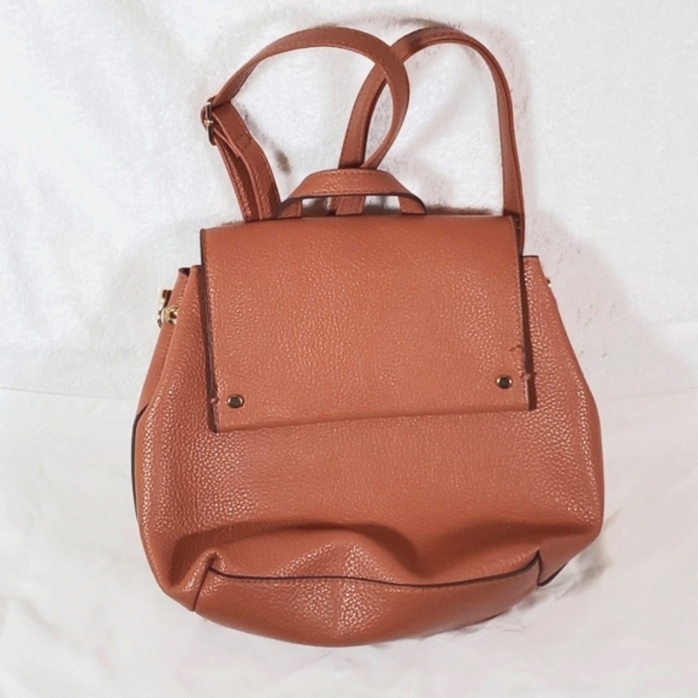 A New Day Brown Backpack Purse